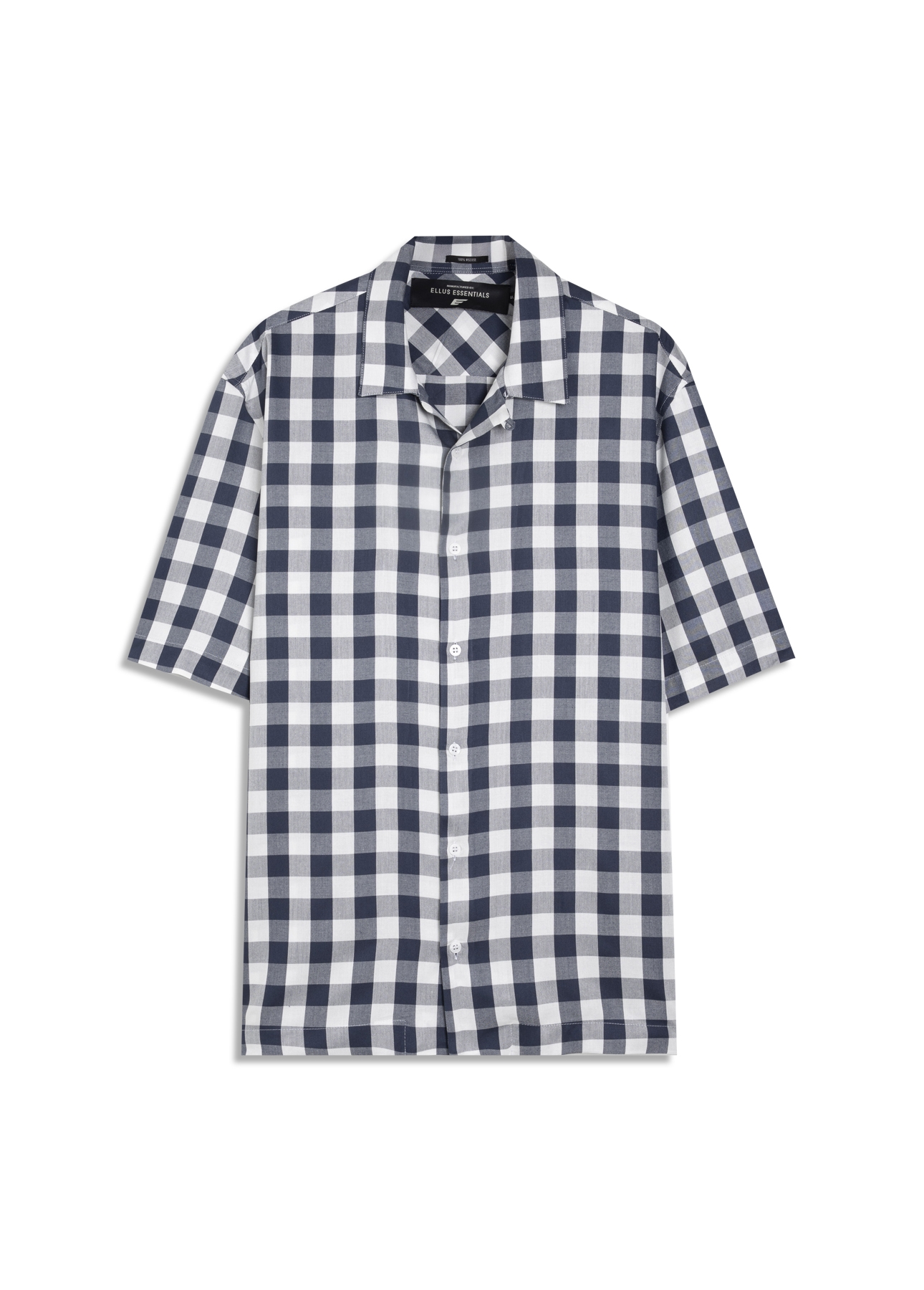 Camisa Visco Irving Vintage Hawai Dark Navy