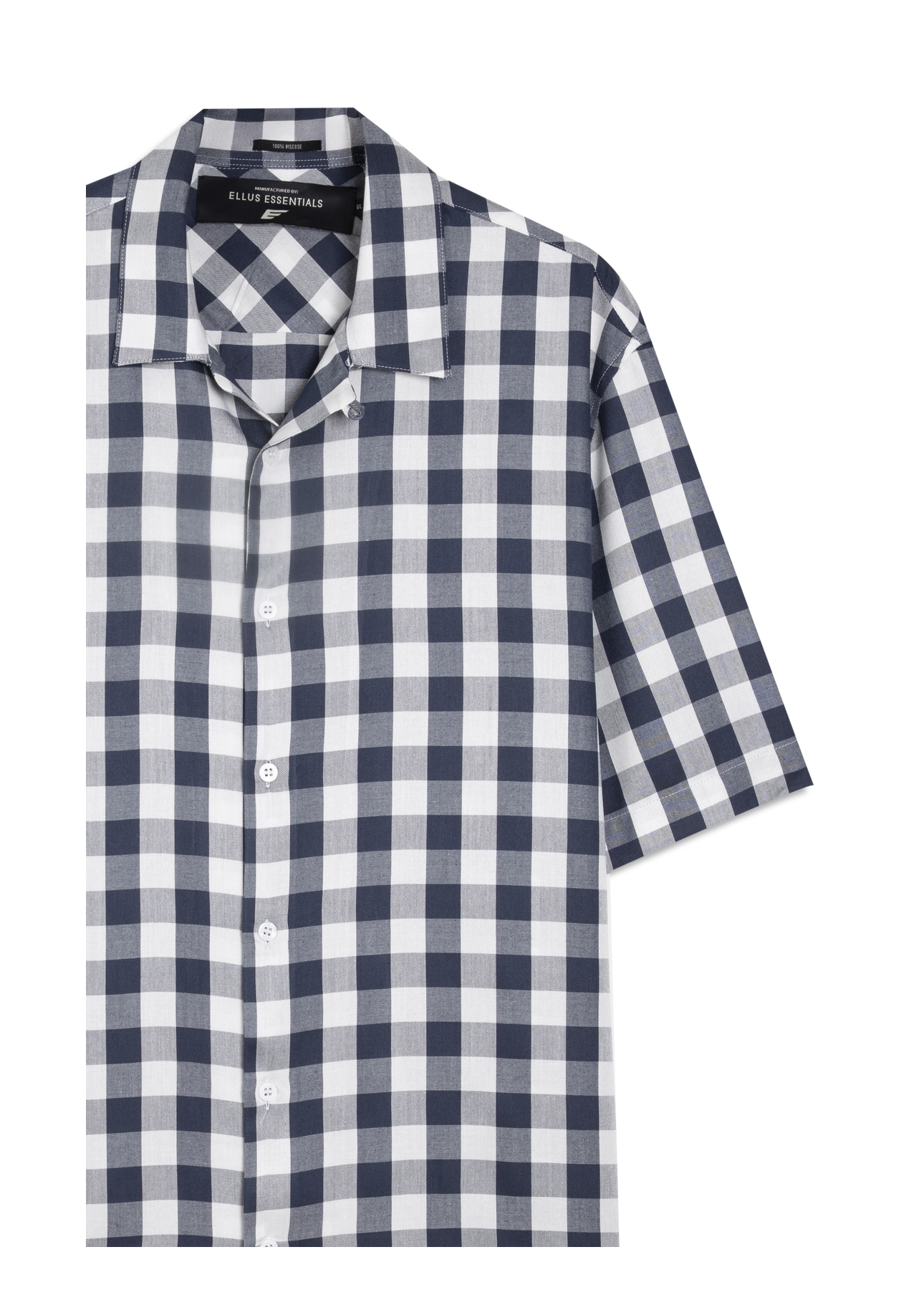 Camisa Visco Irving Vintage Hawai Dark Navy