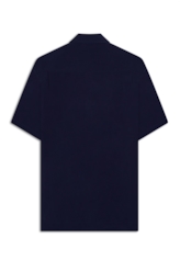 Camisa Visco Loose American Marinho