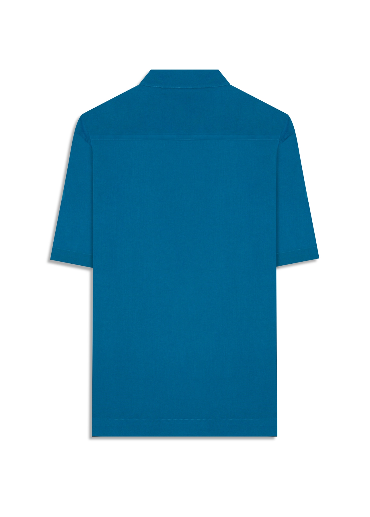 Camisa Visco Loose American Turquesa