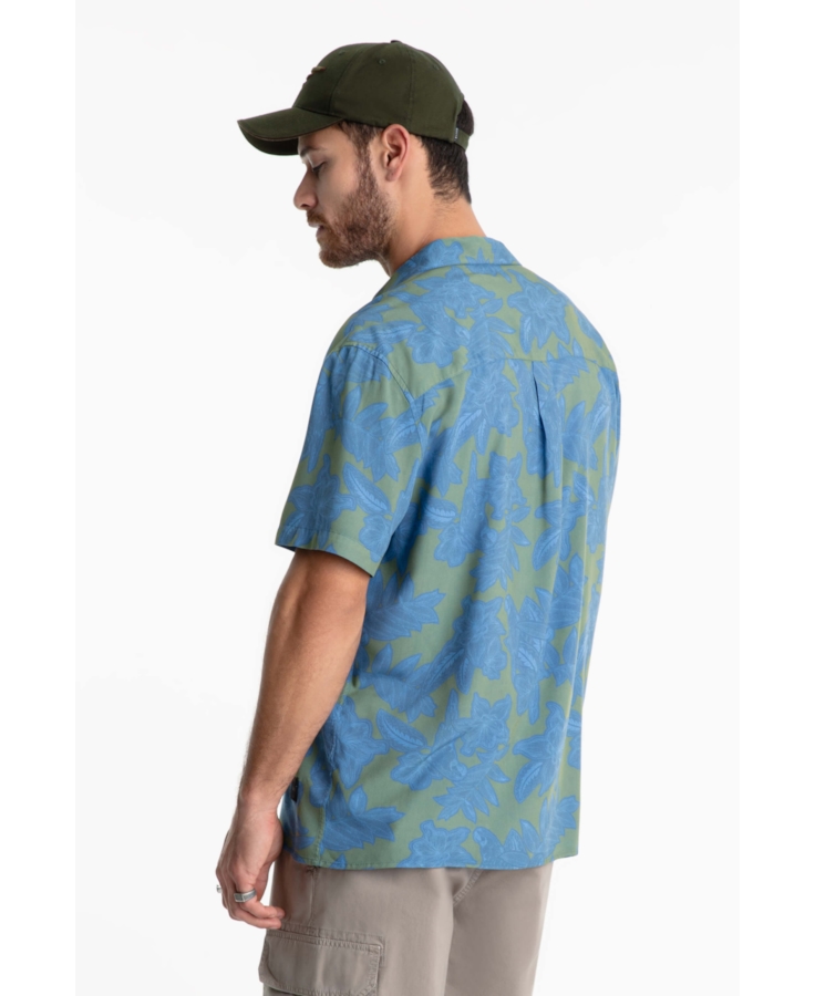 Camisa Visco Macaw New Surf Anatomic Azul