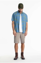 Camisa Visco Macaw New Surf Anatomic Azul