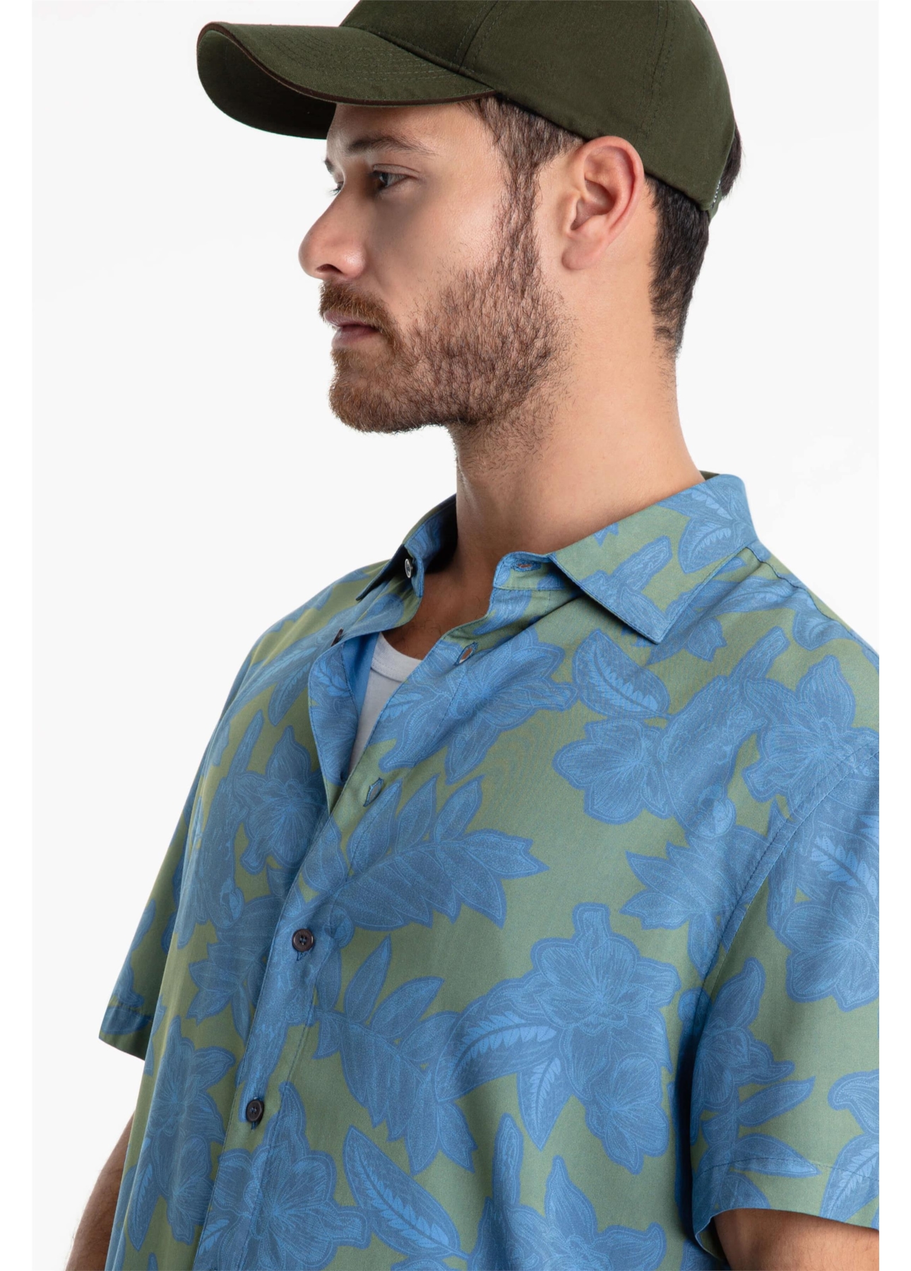 Camisa Visco Macaw New Surf Anatomic Azul