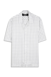Camisa Visco Midland Vintage Shangai Branco