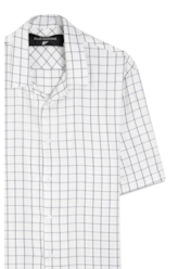 Camisa Visco Midland Vintage Shangai Branco