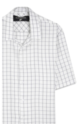 Camisa Visco Midland Vintage Shangai Branco