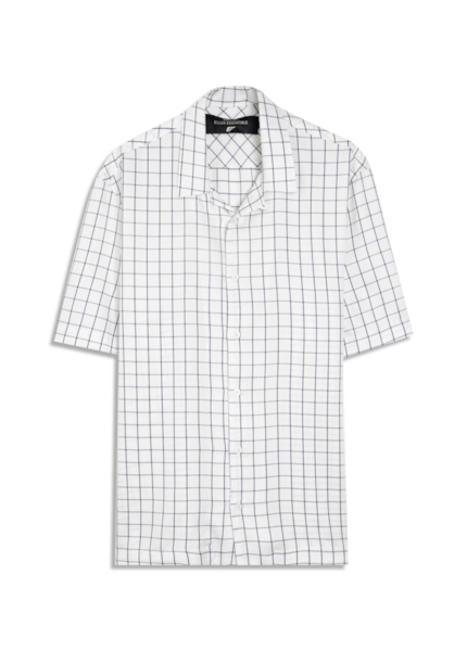 Camisa Visco Midland Vintage Shangai Branco