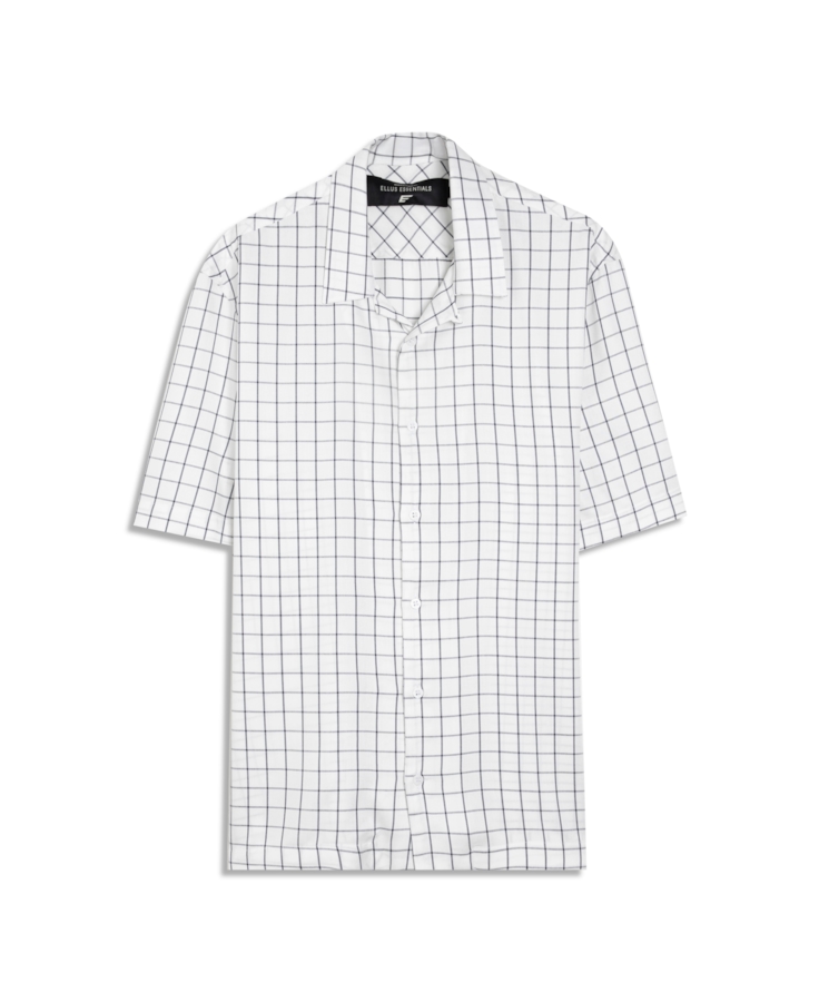 Camisa Visco Midland Vintage Shangai Branco