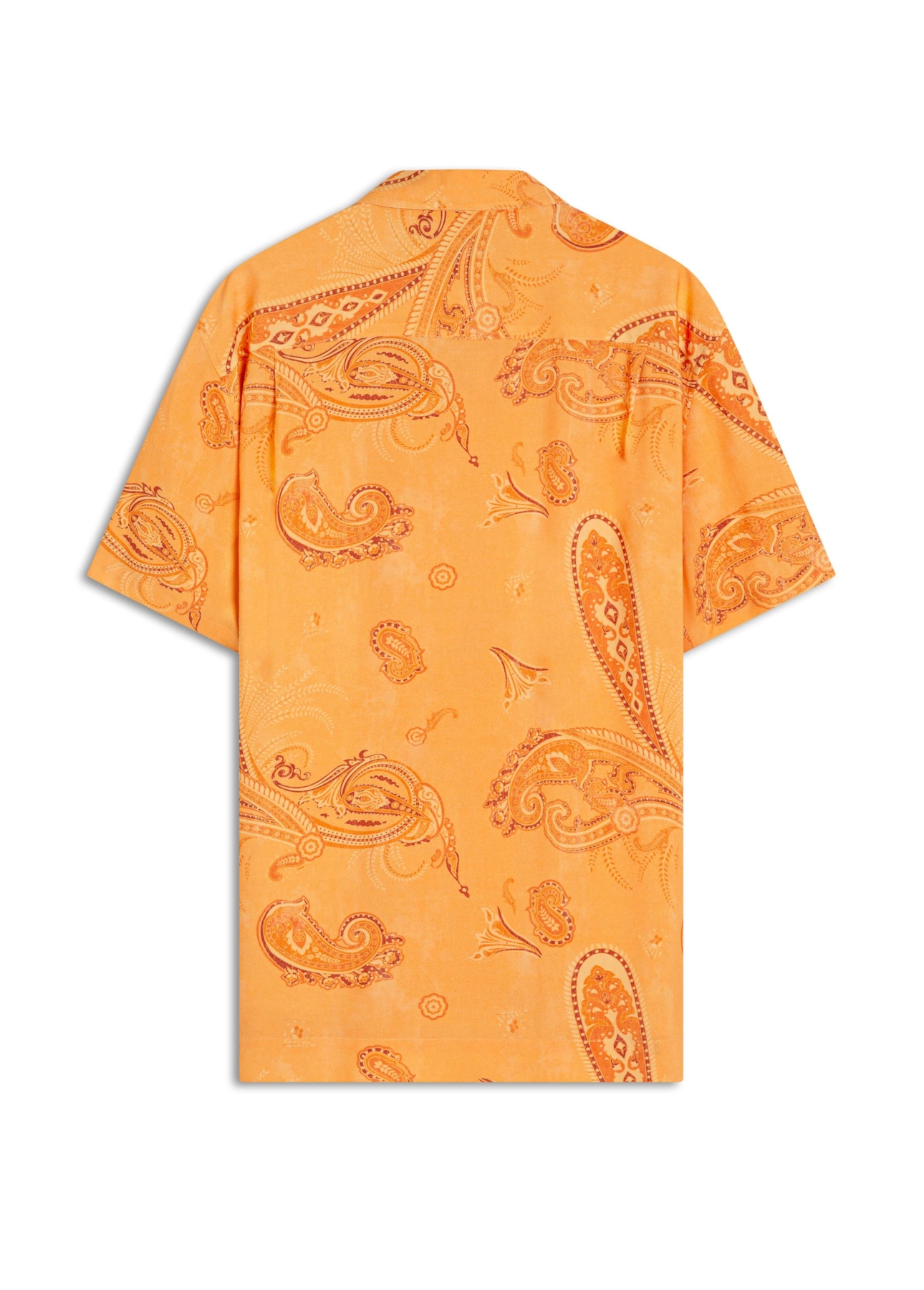Camisa Visco Nylon American Paisley Laranja