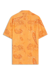 Camisa Visco Nylon American Paisley Laranja