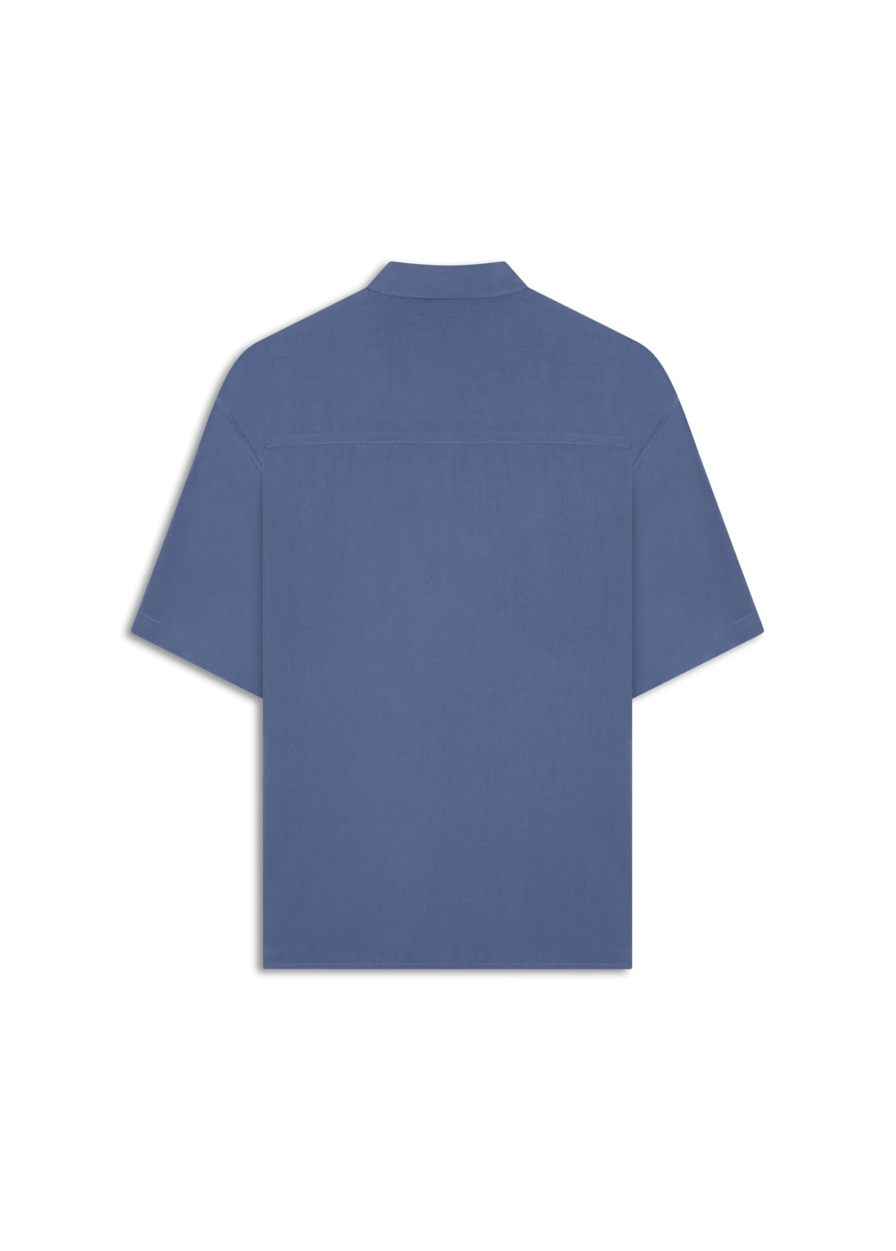 Camisa Visco Vintage Xangai Azul Jeans