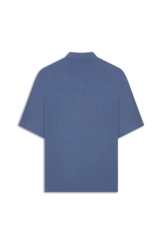 Camisa Visco Vintage Xangai Azul Jeans