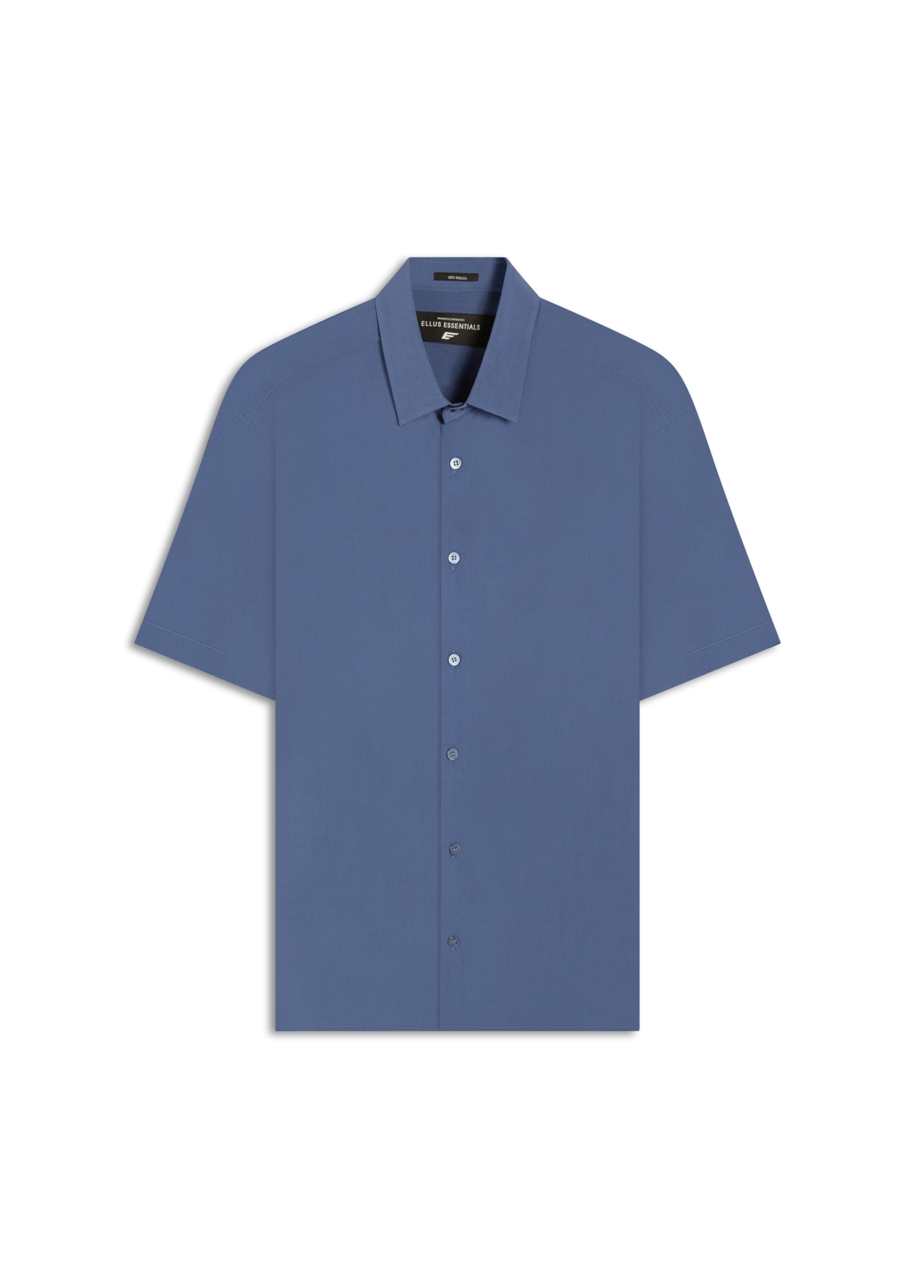 Camisa Visco Vintage Xangai Azul Jeans