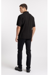 Camisa Visco Vintage Xangai Preto