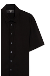 Camisa Visco Vintage Xangai Preto