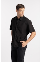 Camisa Visco Vintage Xangai Preto