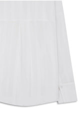 Camisa Voil Maquinetado Oversized Off White