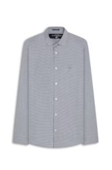 Camisa Warsaw Slim New Italian Cinza
