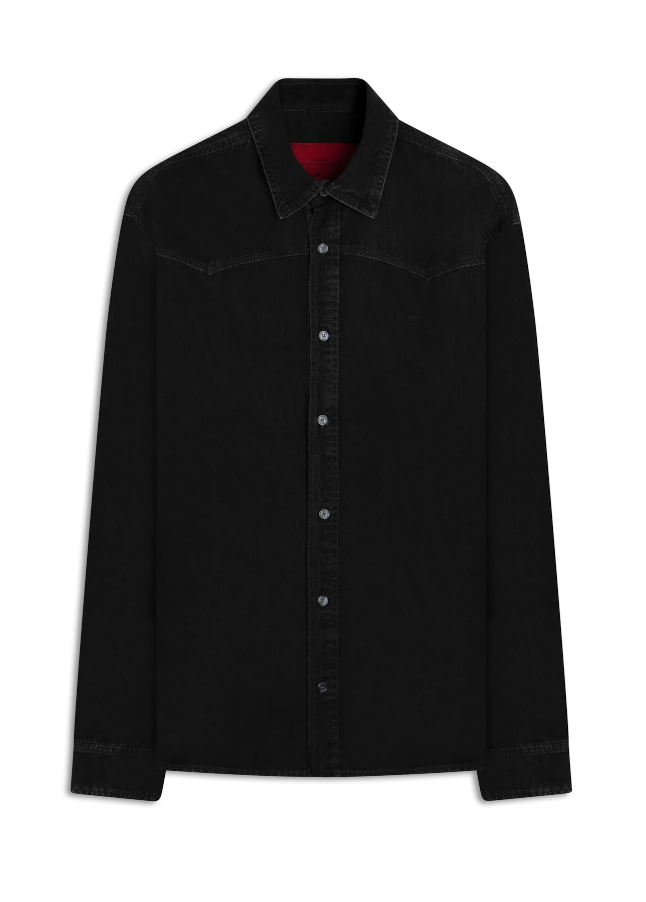 Camisa Western Denim Light Black 2020-Lav.Black C/ Luva
