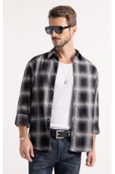 Camisa Wool Touch Archer Irish Preto
