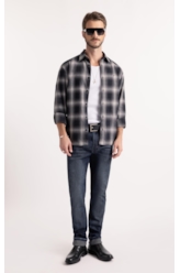 Camisa Wool Touch Archer Irish Preto