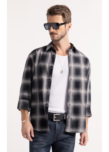 Camisa Wool Touch Archer Irish Preto