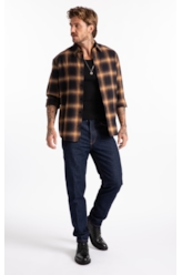 Camisa Wool Touch Cepheus Classic Irish Ml Camel