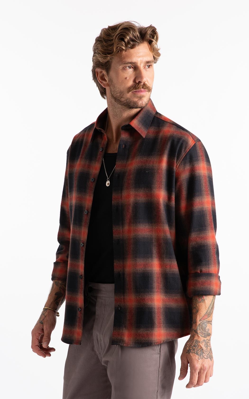 Camisa Wool Touch Cepheus Irish Telha