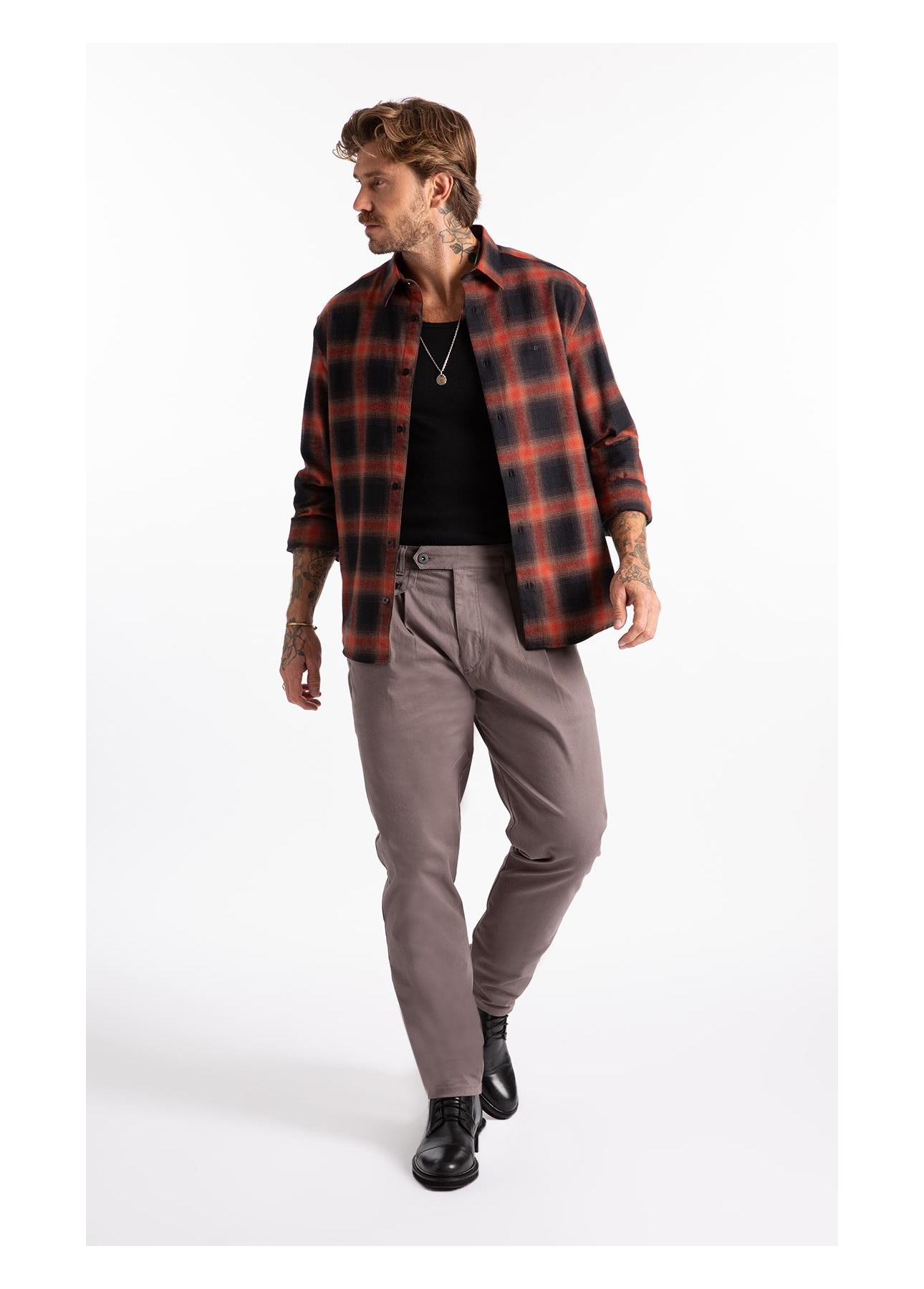 Camisa Wool Touch Cepheus Irish Telha