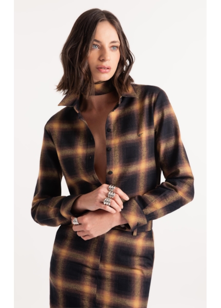 Camisa Wool Touch Cepheus Xangai Camel