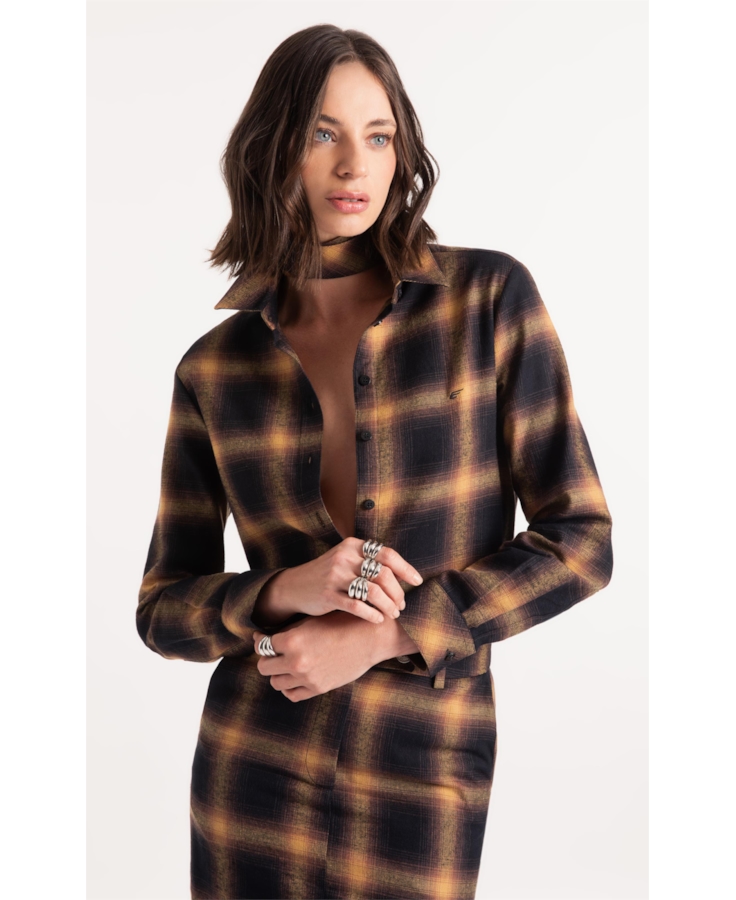 Camisa Wool Touch Cepheus Xangai Camel