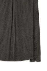 Camisa Wool Touch Chevron Over Tabaco