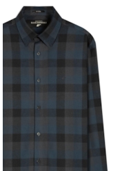 Camisa Wool Touch Corvus Irish Midnight Blue