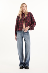 Camisa Wool Touch Denmark Cereja