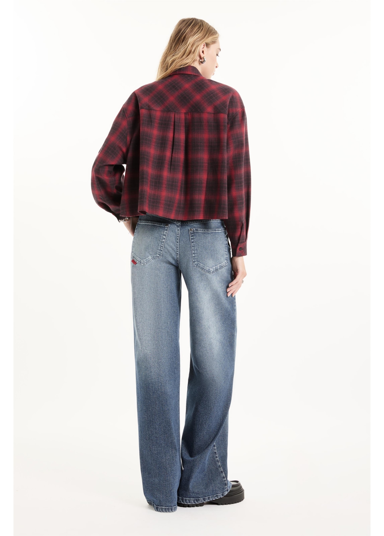 Camisa Wool Touch Denmark Cereja