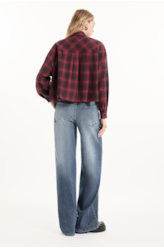 Camisa Wool Touch Denmark Cereja
