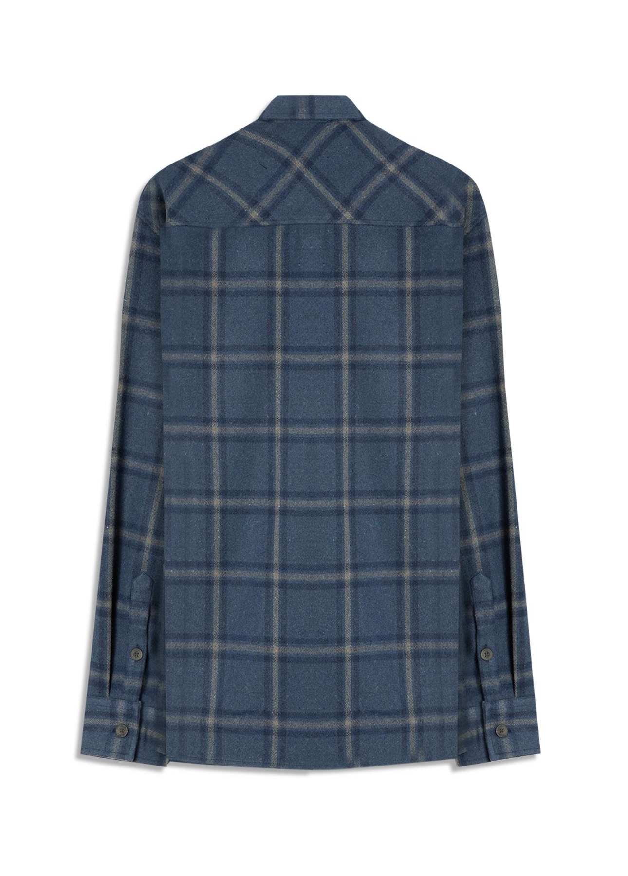 Camisa Wool Touch Dublin Jackshirt Marinho