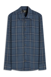 Camisa Wool Touch Dublin Jackshirt Marinho