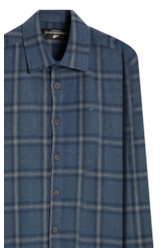 Camisa Wool Touch Dublin Jackshirt Marinho