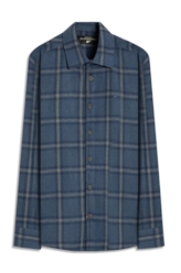 Camisa Wool Touch Dublin Jackshirt Marinho