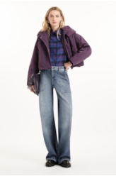 Camisa Wool Touch Estonia Relaxed Azul Carbono
