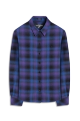 Camisa Wool Touch Estonia Relaxed Azul Carbono