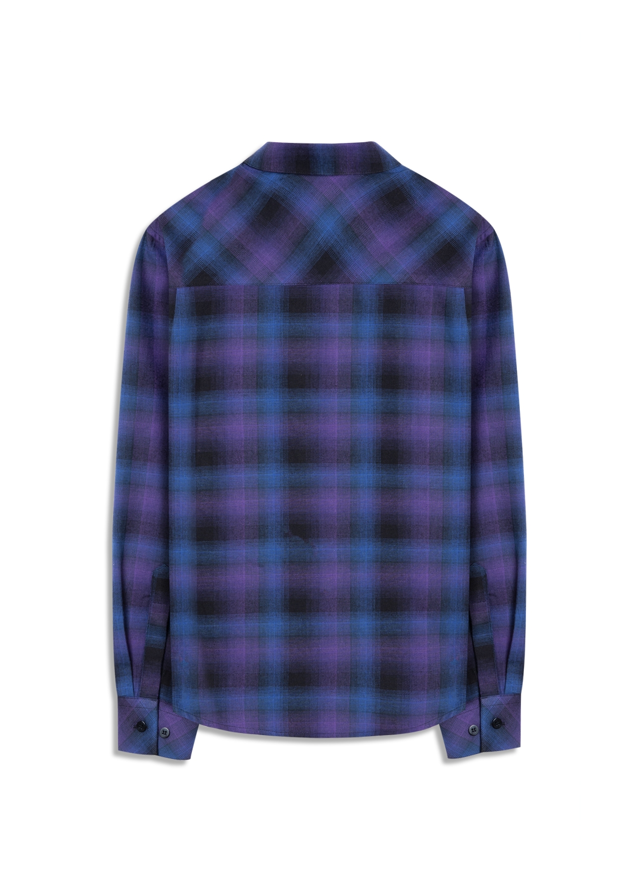 Camisa Wool Touch Estonia Relaxed Azul Carbono