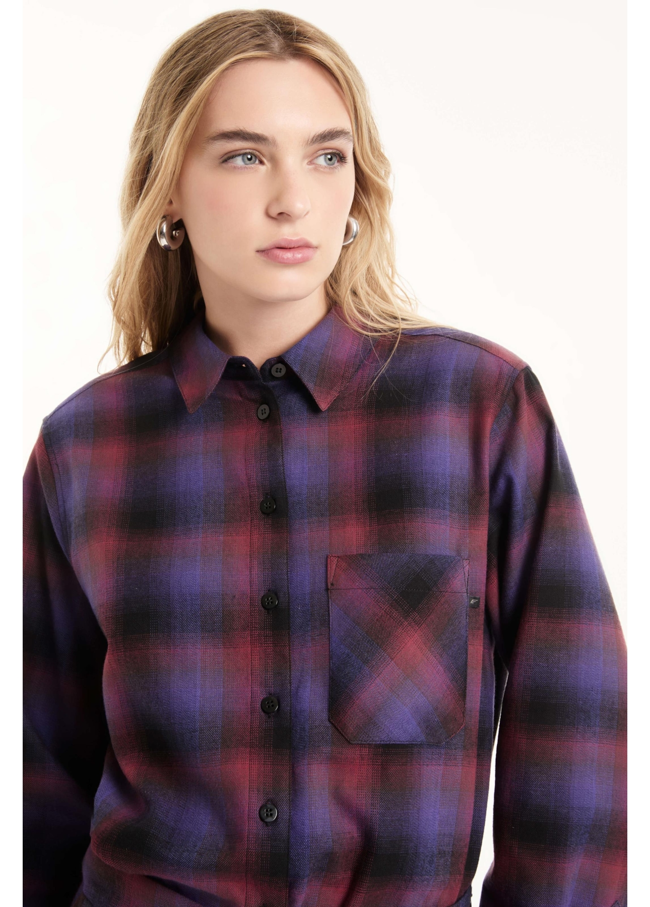 Camisa Wool Touch Estonia Vinho