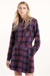 Camisa Wool Touch Estonia Vinho