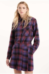Camisa Wool Touch Estonia Vinho