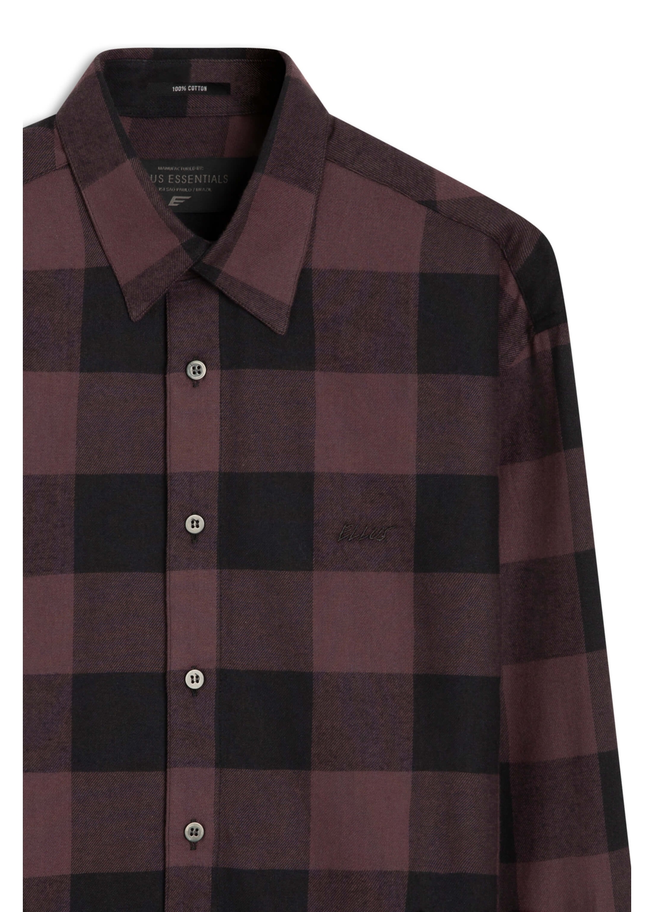Camisa Wool Touch Genebra Classic Beringela