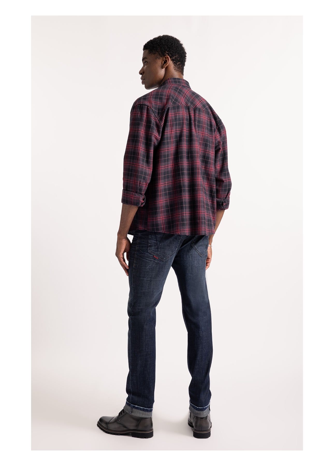 Camisa Wool Touch Iceland Irish Vinho