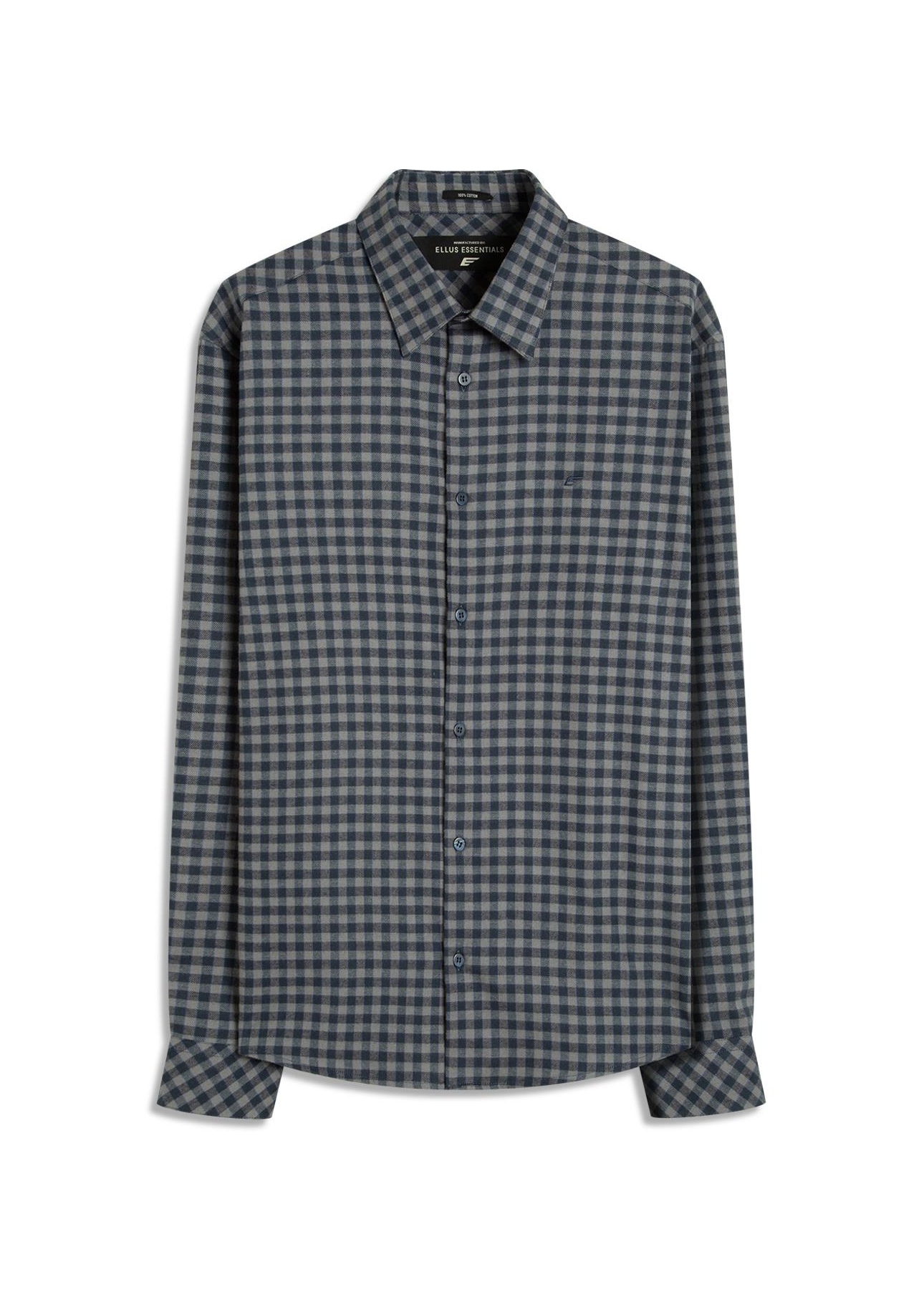 Camisa Wool Touch Irish Grafite