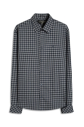 Camisa Wool Touch Irish Grafite